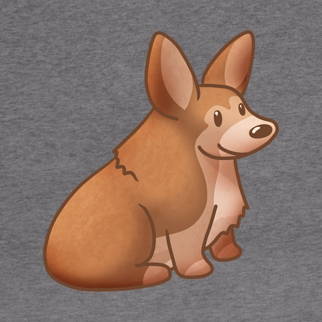 Cute Funny Corgi by KelseyLovelle